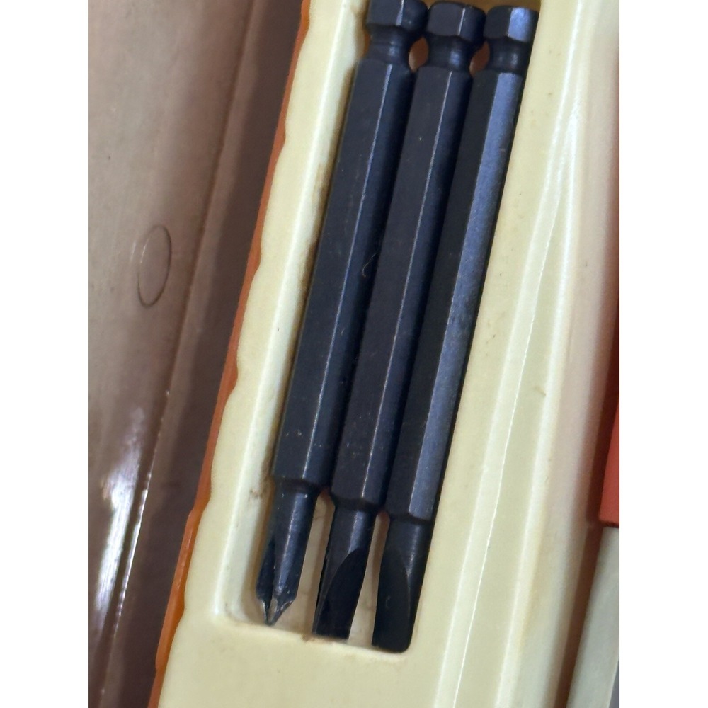 Vintage Tool Kit Screwdriver Rachet Socket Set (missing Few Pieces) - Picture 6 of 11